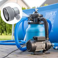 Kunststoff-Poolschlauchadapter Typ B für Intex-Pools – 4-teiliger 1,5-Zoll-Schraubanschluss für Poolleiter-Zubehör