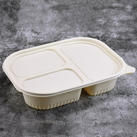 Green 2 Go EarthChoice Bagasse Blend Paper White Rectangular Utility Container