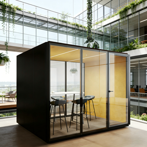 Cabine de réunion et de travail moderne, silencieuse, portable, personnalisée, abordable, pour le lieu de travail - Product Image 1