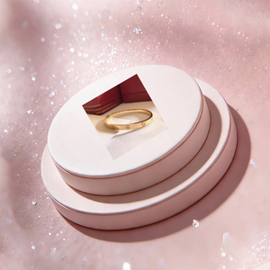 Bracciale da donna in oro massiccio 18K con perle e diamanti Asscher taglio laboratorio della <span class=keywords><strong>serie</strong></span> Classic Love di alta qualità 2026 - Product Image 1