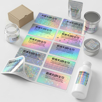 XJY facile à détacher colle forte auto-adhésif étanche impression numérique étiquette holographique autocollant d'hologramme pour l'emballage