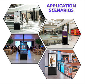 55-Zoll-zweiseitiges Android-Kiosk system Non-Touch für digitale Werbung und Werbeaktionen in Einkaufs zentren und Einzelhandel geschäften - Product Image 6