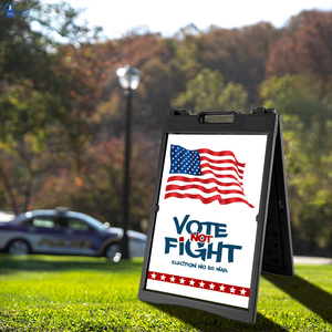 Bảng quảng cáo biển quảng cáo hiển thị ngoài trời có thể gập lại dấu hiệu quảng cáo đứng tổ chức sự kiện khuyến mãi cấu trúc tùy chỉnh thiết kế - Product Image 3