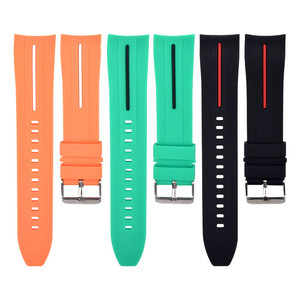 EASILIFE-Règle de Bracelet de Montre en Caoutchouc de Silicone pour Homme, Règle Personnalisée de 22mm, Taille Sur pour Moonwatch - Product Image 1