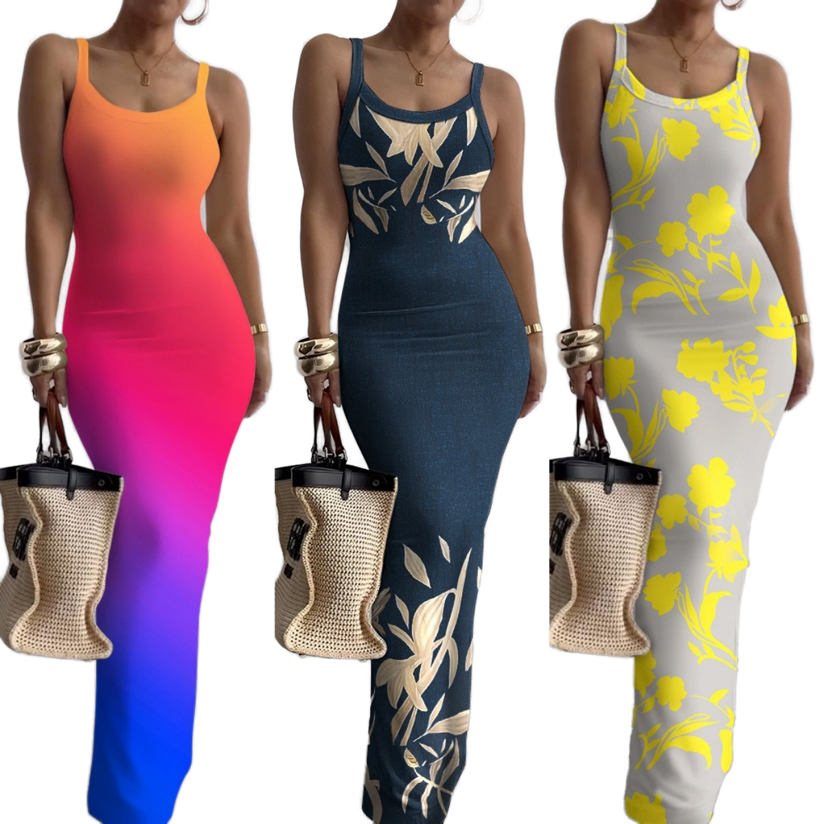 Wholesale Wholesale Plus Size Bodycon Dresses Chiffon Fabric, Stylish  Bodycon