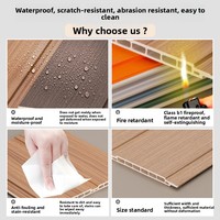 Panneaux muraux en bois écologique, panneaux de plafond pour balcon, panneaux muraux extérieurs, panneaux de sauna, panneaux de protection murale