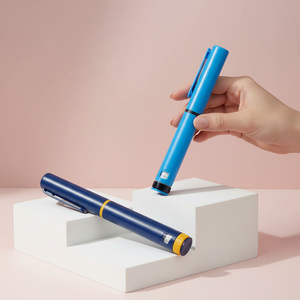 Medical Grade Reusable Plastic Injection <b>Pen</b> 3ml Cartridge Compatible <b>Refillable</b> Handheld Applicator <b>Pen</b> for Skin Care Salon - Product Image 5
