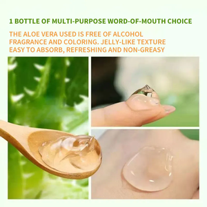 Частная этикетка оптовая продажа 100% органический Чистый гель алоэ вера 300 мл натуральный - Product Image 6