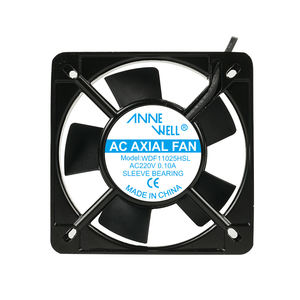 Kipas ventilasi industri Motor kawat tembaga AC11025 11CM 220V kebisingan rendah kabinet jaringan aliran udara tinggi kipas pendingin aksial - Product Image 1
