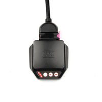 TBL Potent Booster Turbo Tuning Box, Aumento de Potencia de hasta 35%, Modos Estágio 1 y Estágio 2, 3 Modos de Potencia, Aumento de Torque, Carcasa Negra Minimalista