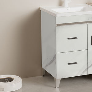 Nuevo diseño Venta caliente con Material de acero inoxidable Vanity Gabinetes de baño de estilo moderno para la venta Iluminación de tocador de baño - Product Image 5