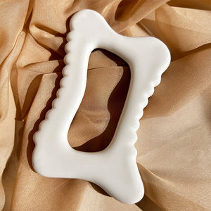 Masajeador de cuerpo entero de cerámica Guasha de forma cuadrada blanca de masaje japonés caliente para cojín de masaje - Product Image 5