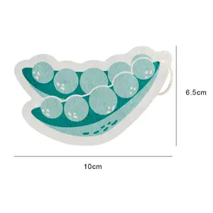 GLOWAY Pattern-Tailored Biodegradable Excellent In Absorbent Multi-Purpose Custom Compressed Scrubbing Sponge For Kitchen