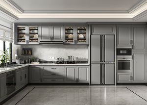 Personalización de toda la casa, diseño de diseño gratuito, armarios modernos para muebles de cocina, armario - Product Image 3