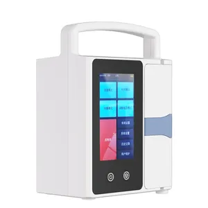 Medical Supply Lcd Display Screen Portable Automatic Volumetric Iv Fluid Syringe Infusion Pump For Sale