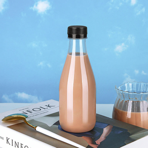 Grado alimenticio 50ml-500ml Vacío para jugo Leche Té PET Botellas con tapas Serigrafía a prueba de fugas para cerveza de soda - Product Image 2