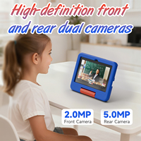 Tablette Android 12.0 de 7 pouces pour enfants, processeur quadricœur puissant, 4 Go de RAM + 32 Go de stockage, appareil photo 2MP, Wi-Fi, tablette portable résistante aux chocs
