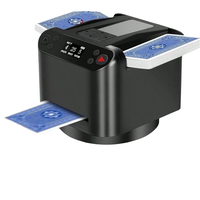 Nouvelle machine à mélanger les cartes automatique Sanshang MAX6 portable, en ABS, rechargeable par USB, silencieuse, électronique, pour poker classique à domicile