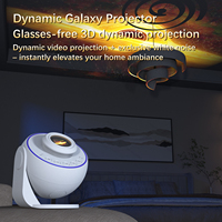 Projecteur Galaxie USB Certifié CE RoHS, Lampe de Nuit USB Étoilée 12-en-1, Lumière RVB Colorée