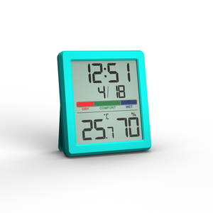 Termohigrómetro digital portátil Medidor de temperatura y humedad interior Alta precisión con cualquier construcción de plástico de color - Product Image 4