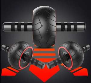 Meilleures ventes Ensemble combiné de rouleaux abdominaux pour la maison <span class=keywords><strong>Exercice</strong></span> sur roue abdominale transfrontalier - Product Image 2