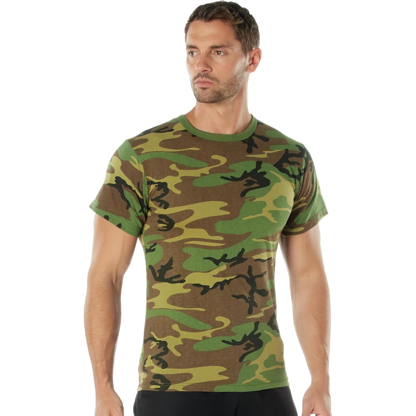 Functional Tactical T-Shirt Durable Breathable Fabric for Outdoor Activities Training Workouts and All Day Casual Comfort