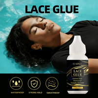 Kit Complet de Coiffage pour Perruques OEM - Dissolvant de Colle pour Perruques en Dentelle, Outils de Coiffage pour le Contrôle des Bords, pour Cheveux Noirs et Usage Quotidien