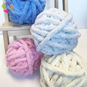 Charmkey - Hilo de Chenilla <span class=keywords><strong>Grueso</strong></span> y Súper Suave de Poliéster <span class=keywords><strong>para</strong></span> <span class=keywords><strong>Tejer</strong></span> a Mano, Venta al por Mayor - Product Image 6