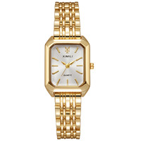 Montre Quartz Femme Luxe Carrée Marque Tendance Élégante, Nouveauté 2024, Bracelet Acier Boucle Pliante Simple, Vente en Gros Usine
