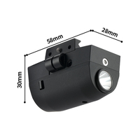 Lampe torche laser rouge compacte ZOOMFIRE 1000 lumens, combo haute puissance, montage 20 mm, lampe tactique LED rechargeable