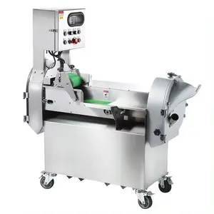 Professional stainless steel electric potato onion cucumber slicer shredder cutting machine