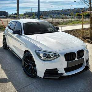 Spoiler Anteriore con Estensioni Angolari per BMW <span class=keywords><strong>Serie</strong></span> 1 F20 F21 M Sport 2012-2014 Accessori Paraurti Anteriore YX - Product Image 6