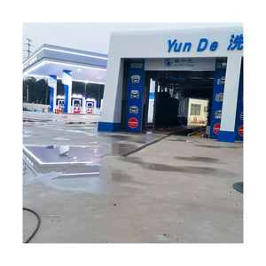 Version mise à jour de la machine de lavage de voitures entièrement automatique de type tunnel continu pour station-service, capable de nettoyer plus de véhicules simultanément XCM - Product Image 1