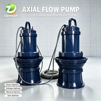 Bomba de Flujo Axial Vertical de Gran Caudal y Calidad Europea, Bomba Vertical para Aguas Residuales