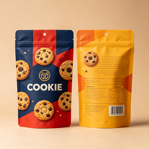 Bolsa de Embalaje para Galletas con Cierre Hermético Personalizada, Bolsa para Galletas con Cierre Vertical - Product Image 3