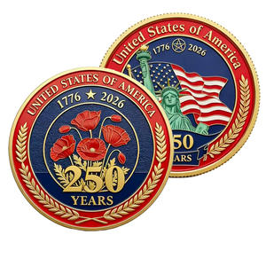 記念硬貨 リバティテーマ 独立記念日 高品質カラー印刷 工芸品 コレクション 装飾 - Product Image 5