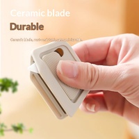 Mini couteau utilitaire en céramique, couteau portable en plastique pour déballer, ouvre-lettre pour papeterie de bureau, ouverture de colis, vente en gros OEM