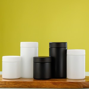 Vente en gros de pots en verre violet foncé, résistants aux enfants, avec bouchon en plastique anti-odeur, grande capacité, produit de fabrication - Product Image 3
