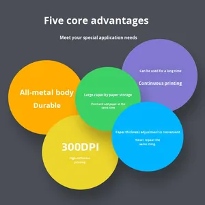 TP80 Single Tag <strong>Printer</strong> <strong>Card</strong> Paper Clothing Tag Business <strong>Card</strong> Certificate Hard <strong>Card</strong> 300dpi China - Product Image 4