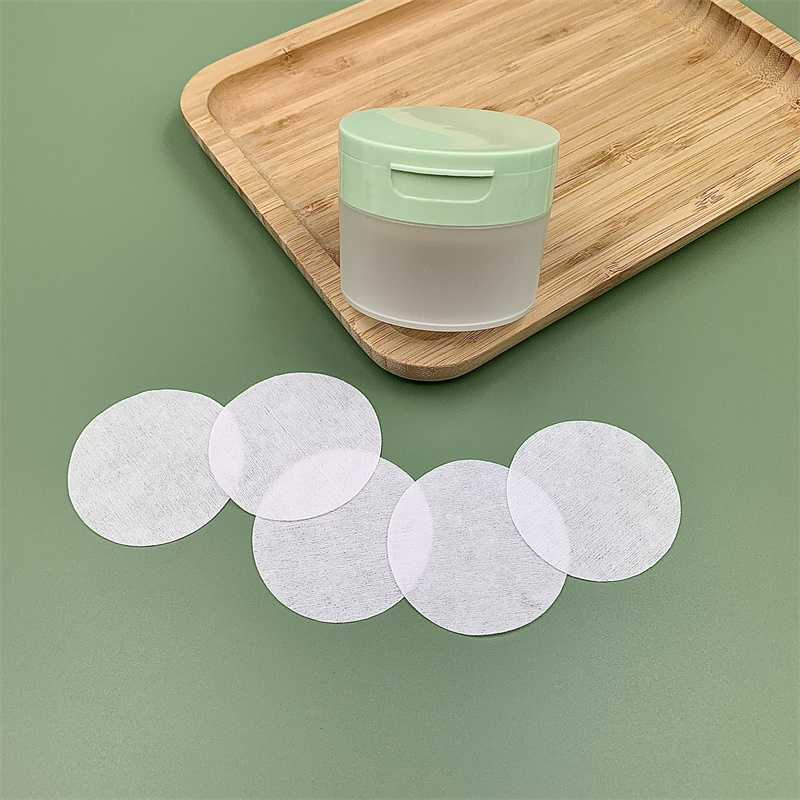 Одноразовые однотонные салфетки для чистки лица