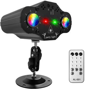 Mini lumières de scène led à commande vocale, rouge, vert, bleu, stroboscope, rétro, <span class=keywords><strong>poj</strong></span> dj, 2022 pour Club, famille, vacances, noël - Product Image 3