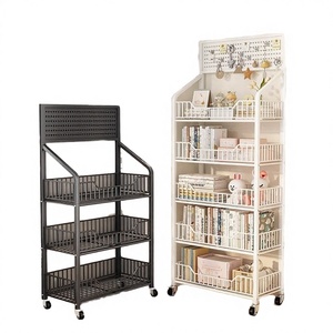 ชั้นวางสินค้าอเนกประสงค์แบบหลายชั้นสี่ระดับสำหรับซุปเปอร์มาร์เก็ต ร้านสะดวกซื้อ วางขายขนม เครื่องดื่ม อาหาร ของเล่น - Product Image 3