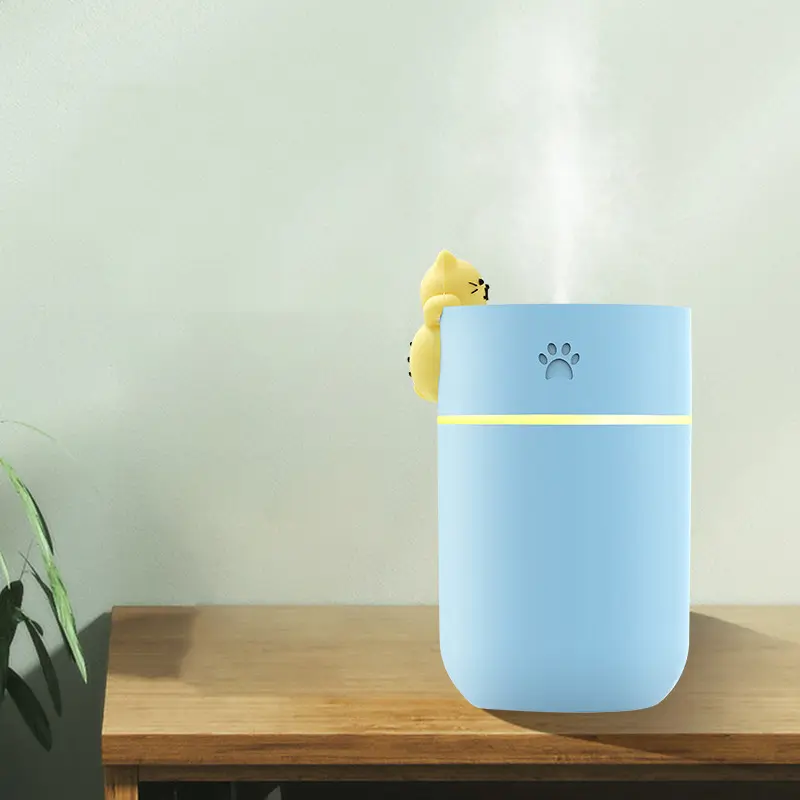 Dễ Thương Cartoon Cat Bán Buôn Siêu Âm Mini Mist Xách Tay USB Mini Humidifier Essential Oil Diffuser Như Một Món Quà Hoặc Cho Khuyến Mãi
