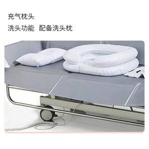 เตียงอาบน้ำไฟฟ้า Takusei สำหรับผู้สูงอายุและผู้พิการทางการเคลื่อนไหว พร้อมโครงเหล็กสแตนเลสและปรับระดับความสูงได้ - Product Image 2