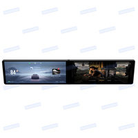 Lecteur DVD de voiture stéréo universel à double écran du système automatique Android de haute qualité 2K de 12.3 pouces