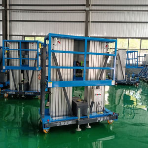 Elevador de Aluminio de Doble Mástil o Elevador de Dos Postes Fabricado en Aleación de Aluminio para Trabajos Aéreos - Product Image 6