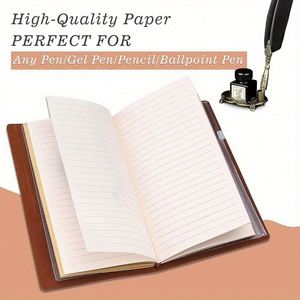 Mini Diario A6 con Aspecto de Cuero, 140 Páginas, Regalo Romántico con Diseño Floral, Mensajes Sentidos, Día de San Valentín - Product Image 4