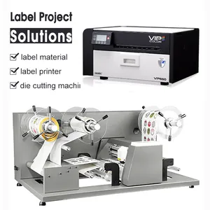 롤 디지털 컬러 프린터 및 자동 라벨 다이 기계 종이 프린터 잉크젯 프린터 인쇄 상점 소매