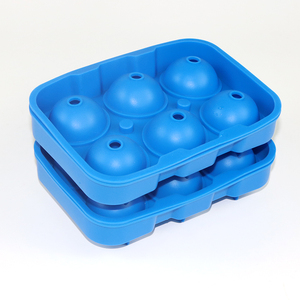 Giá tốt nhất <span class=keywords><strong>Ice</strong></span> <span class=keywords><strong>Cube</strong></span> Khuôn Silicone khay đá với nắp - Product Image 6