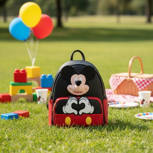 Zaino Elegante con Cerniera <span class=keywords><strong>Disney</strong></span> FAMA, Stampa Personaggi Anime, Piccolo Zaino Personalizzato per Signore - Product Image 1